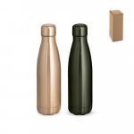 SHOW METALLIC. Sticlă din oțel inoxidabil cu finisaj metalic mat 510 ml