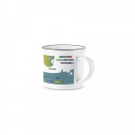 SELDEN. Tasse en c&eacute;ramique pour sublimation 280 mL - Blanc