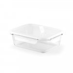 QUORIN. Lunch Box. Hermetic box in borosilicate glass 1 L - White