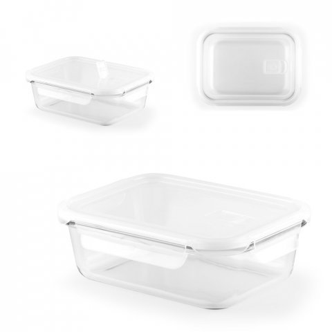 QUORIN. Lunch Box. Hermetic box in borosilicate glass 1 L