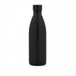 RE-BUFFON XL. Sticlă din oțel inoxidabil cu perete dublu (90% reciclat) 1L - Negru