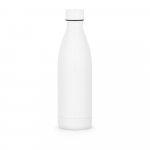 RE-BUFFON XL. Sticlă din oțel inoxidabil cu perete dublu (90% reciclat) 1L - Alb