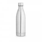 RE-BUFFON XL. Sticlă din oțel inoxidabil cu perete dublu (90% reciclat) 1L - Argintiu satinat