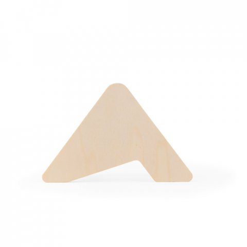 PLYCORK. Stativ i plywood med 6 korkunderl&auml;gg - Naturf&auml;rg