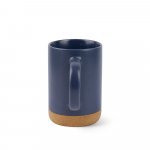 CONSTELLATION CORK. Tazza in ceramica con base in sughero 320 ml - Blu scuro