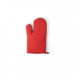 LAWSON. 100% cotton oven mitt with silicone on one side - Red
