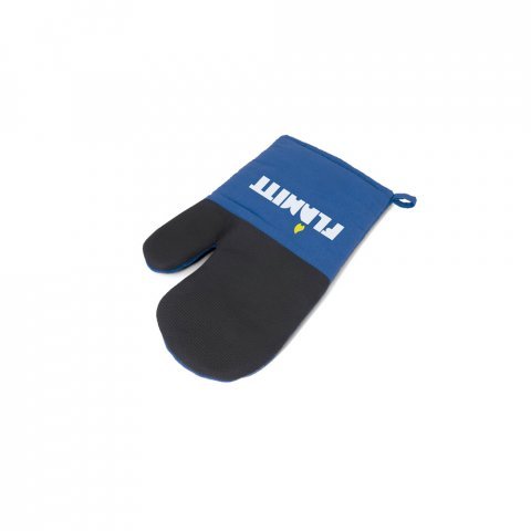 LAWSON. 100% cotton oven mitt with silicone on one side - Royal blue