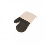LAWSON. 100% cotton oven mitt with silicone on one side - Beige