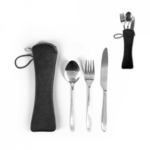 WILEY. Besteckset aus Edelstahl, 3-teilig