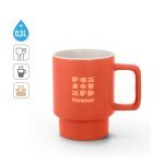 KUERTEN. Tasse en c&eacute;ramique avec finition mate 330 ml