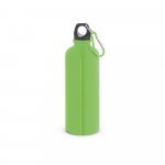 KELCE. Garrafa em a&ccedil;o inoxid&aacute;vel com parede simples e mosquet&atilde;o 550 ml - Verde claro