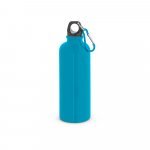 KELCE. Garrafa em a&ccedil;o inoxid&aacute;vel com parede simples e mosquet&atilde;o 550 ml - Azul claro