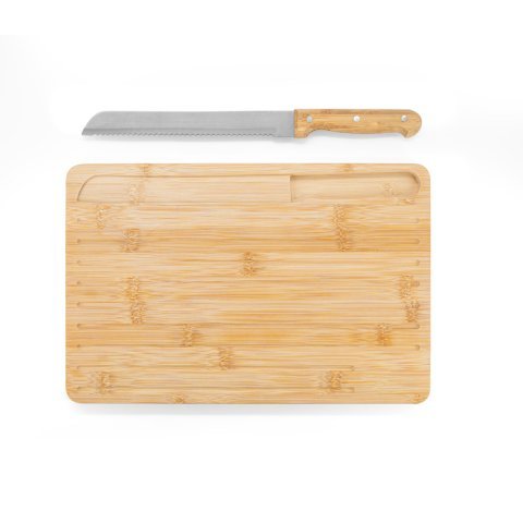 CATCHER. Sk&auml;rbr&auml;da i bambubr&ouml;d med kniv ing&aring;r - Naturf&auml;rg