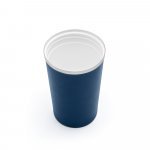 PHELPS CERAMIC. Taza de viaje de acero inoxidable con acabado interior de cer&aacute;mica de 470 ml - Azul marino