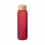 LILLARD GLASS. Boca od matiranog stakla, 520 mL - Crvena