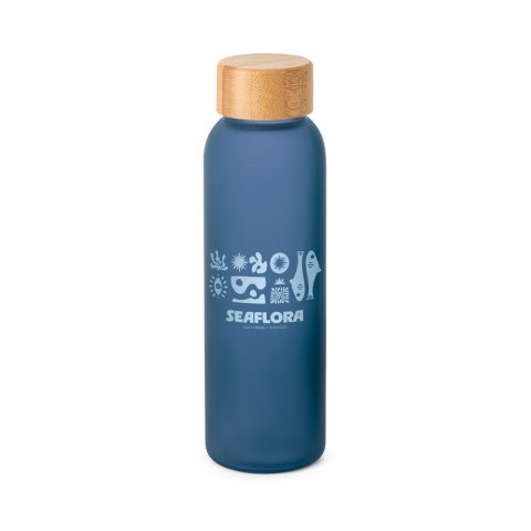 LILLARD GLASS. Boca od matiranog stakla, 520 mL - Royal Plava