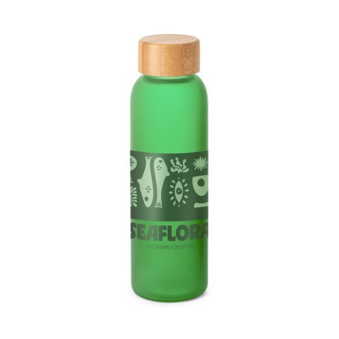 LILLARD GLASS. Boca od matiranog stakla, 520 mL - Light Zelena