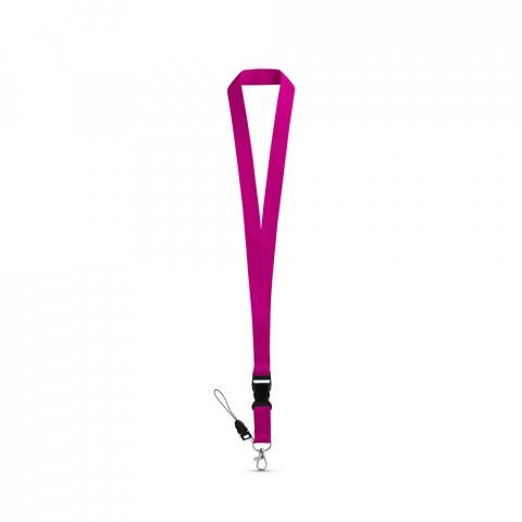 ANQUETIL. Poliesterska traka sa metalnim karabinerom - Ljubičasta