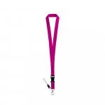 ANQUETIL. Poliesterska traka sa metalnim karabinerom - Ljubičasta