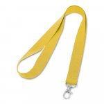 LARIAT. Lanyard din poliester - Galben