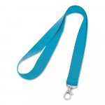 LARIAT. Lanyard din poliester - Albastru deschis