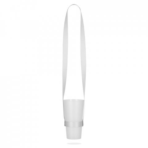 SHEFFIELD. КОМПЛЕТ СУБЛИМАЦИОНИ КАРАФИЋ Дуги II (20 мм) Дуо са држачем за чаше за сублимациони каиш - 301 - Bela