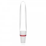 BOLTON. КОМПЛЕТ СУБЛИМАЦИОНИ КАРАФИЋ Дугачак II (20 мм) Дуо са силиконским држачем за чаше - 302 - Crvena