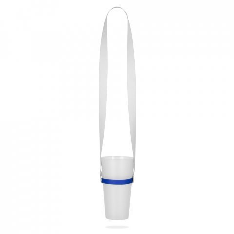 BOLTON. КОМПЛЕТ СУБЛИМАЦИОНИ КАРАФИЋ Дугачак II (20 мм) Дуо са силиконским држачем за чаше - 303 - Plava