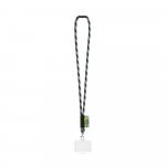 WATFORD. SET-kiinnitysk&ouml;ysi, pitk&auml; (&Oslash; 7 mm), 9 mm:n sulkurengas, &Oslash; 7 mm:n turvalukko ja 91 x 68 mm:n j&auml;ykk&auml; nimilapun/kortin pidike - Musta/Harmaa