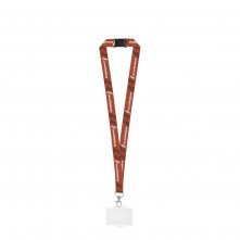 CARLISLE. SET Lanyard SUBLIMATION Long II (20 mm) med 20 mm karbinhake, s&auml;kerhetssp&auml;nne och styv korth&aring;llare 91 x 68 mm