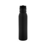 LEMIEUX. Botella deportiva de acero inoxidable (90 % reciclado) de 670 mL - Negro