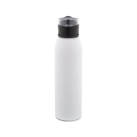 LEMIEUX. Botella deportiva de acero inoxidable (90 % reciclado) de 670 mL - Blanco