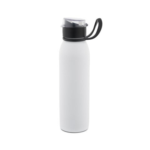 LEMIEUX. Botella deportiva de acero inoxidable (90 % reciclado) de 670 mL - Blanco