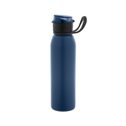 LEMIEUX. Botella deportiva de acero inoxidable (90 % reciclado) de 670 mL - Azul marino