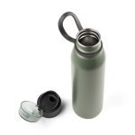 LEMIEUX. Botella deportiva de acero inoxidable (90 % reciclado) de 670 mL - Verde militar