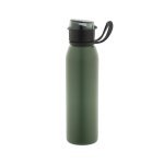 LEMIEUX. Botella deportiva de acero inoxidable (90 % reciclado) de 670 mL - Verde militar
