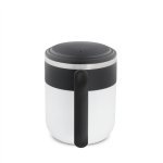 MALDINI. Caneca de viagem com parede interior em a&ccedil;o inoxid&aacute;vel e acabamento mate 400 mL - Branco