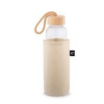 STOREY. Funda de fieltro reciclado (100% rPET), ideal para botellas - Beige