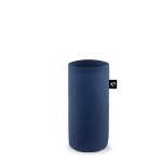 STOREY. Funda de fieltro reciclado (100% rPET), ideal para botellas - Azul marino