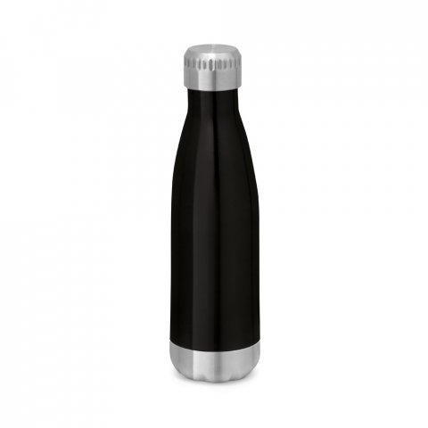 SHOW. 510 ml flaske i rustfritt st&aring;l - Svart