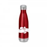 SHOW. 510 ml flaske i rustfritt st&aring;l - R&oslash;d