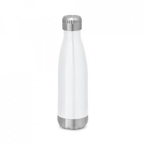 SHOW. 510 ml flaske i rustfritt st&aring;l - Hvit