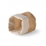 DUCASSE. Geantă multifuncțională din iută (260g/m&sup2;) și bumbac (120g/m&sup2;) - Natural