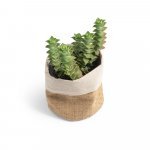 DUCASSE. Geantă multifuncțională din iută (260g/m&sup2;) și bumbac (120g/m&sup2;) - Natural