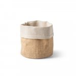 DUCASSE. Geantă multifuncțională din iută (260g/m&sup2;) și bumbac (120g/m&sup2;) - Natural