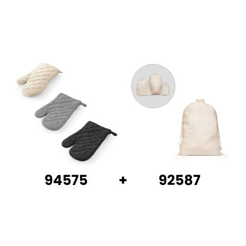 RICKEY. Puuvilla (60 % kierr&auml;tetty) keitti&ouml;kinnas