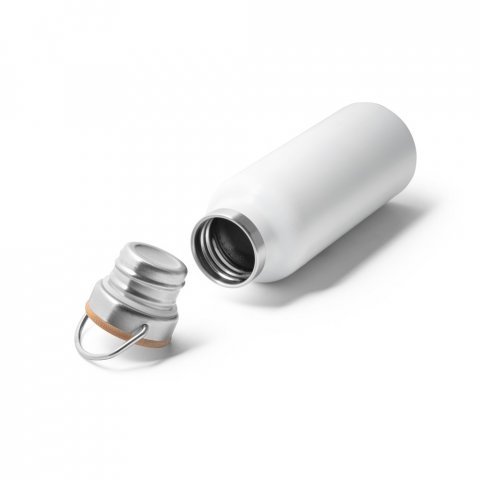 RAGNAR. V&aacute;kuumszigetelt rozsdamentes ac&eacute;l (36%-ban &uacute;jrahasznos&iacute;tott) palack 570 ml - Feh&eacute;r