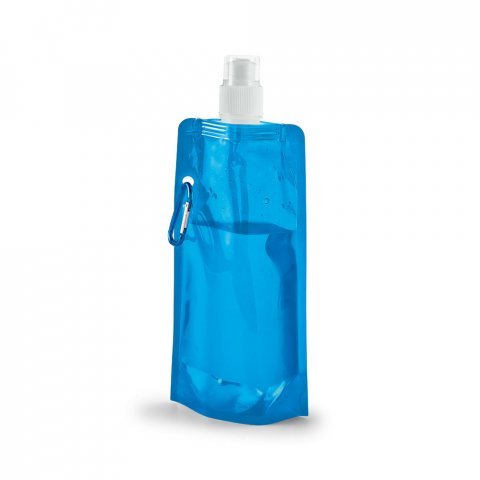 KWILL. 460 ml:n PE-taittopullo - Vaaleansininen