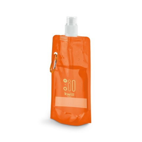 KWILL. foldebar drikkeflaske i PP 460 ml - Orange