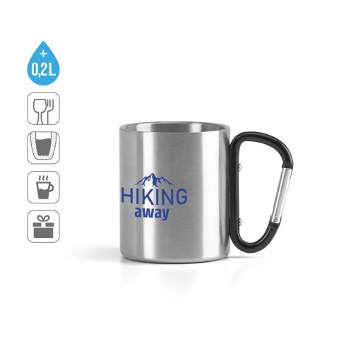 WINGS. Kubek ze stali nierdzewnej o pojemności 230 ml